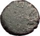 Abdera Thrace 345bc Authentic Ancient Greek Coin Griffin & Apollo I62501 Coins: Ancient photo 1