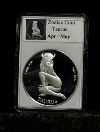 Zodiac Beauties Silver Coin (taurus) photo