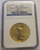 2006 - W $50 Gold Eagle Ngc - Ms 70 Eagle 20th Anniversary Gold photo 1