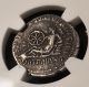 Ancient Roman Emperor Trajan 98 - 117 Ad Ar Denarius Silver Coin Ngc Vf - Scarce Coins: Ancient photo 3