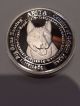 Flash 1 Ounce.  999 Fine Silver Private Akita Dog Coin Round Silver photo 5