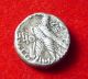 Ptolemy Vi Ar Tetradrachm Ptolemy I Head / Eagle Dated 161/162.  Bc Coins: Ancient photo 1