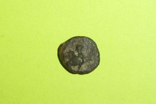 Rare Ancient Greek Coin Griffin Ionia Teos 400 Bc Beast With Paw Raised Lyre Old photo