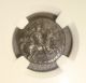 281 - 240 Bc Calabria,  Taras Ancient Greek Silver Didrachm Ngc Choice Xf 4/5 2/5 Coins: Ancient photo 1