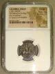 281 - 240 Bc Calabria,  Taras Ancient Greek Silver Didrachm Ngc Choice Xf 4/5 2/5 Coins: Ancient photo 2