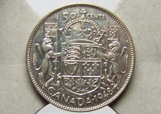 Canada - 50 Cents,  1948 - Grade photo