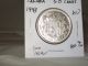 1943 Canada 80 Silver Half Dollar 50 Cent Coin King George Vi,  A.  U. Coins: Canada photo 2