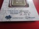 1 Troy Ounce Platinum Bar W/ Assay (pamp) - 999.  5 Fine Platinum photo 2