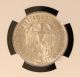 Ngc Au - 55 1935 - F Five Reichsmark Nazi Hindenburg Silver Coin 5 Marks No Swastika Germany photo 2