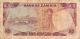 Zambia 5 Kwacha Nd.  1973 P 15a Series 6/f Circulated Banknote Mxa2el Africa photo 1