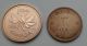 Muscat & Oman 3 Baisa·ah 1380.  Km 32.  Three Cents Coin.  Bronze 3 Cents Coin. Middle East photo 2