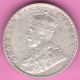 British India - 1912 - One Rupee - King George V - Rarest Silver Coin - 51 British photo 1