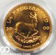 2000 Wtc Ground Zero Recovery,  1/4 Oz.  South African Gold Krugerrand Pcgs Gem Gold photo 2