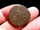 Lucernae Claudius I Bronze As,  Rome 41 - 42 A.  D.  Minerva With Javelin.  Ric 100. Coins: Ancient photo 2