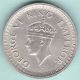 British India - 1943 - King George Vi Emperor - Half Rupee - Rare Silver Coin India photo 1