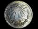 1933 - M Un Peso Silver Mexican Dollar Over Date Error On The 