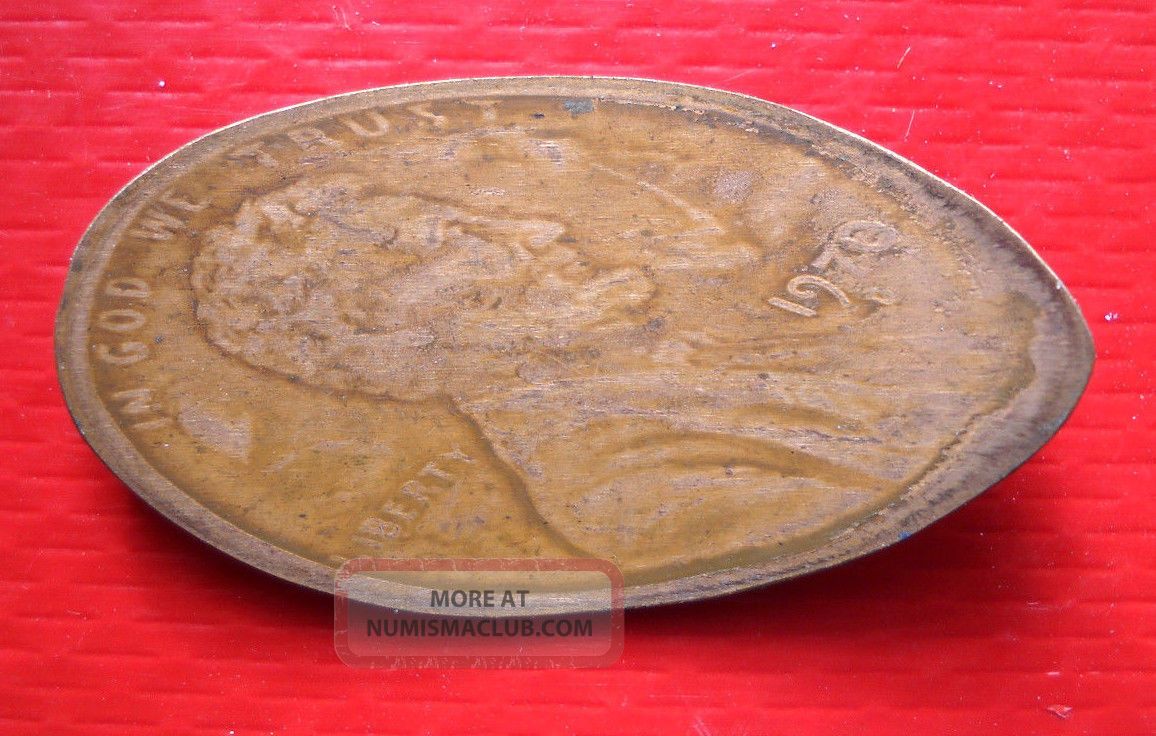 Worthy Coin Elongated Penny Boston Ma Usa Cent 1938 Souvenir Coin