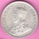 British India - 1918 - One Rupee - King George V - Rarest Silver Coin - 20 British photo 1