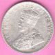British India - 1913 - One Rupee - King George V - Rarest Silver Coin - 18 British photo 1