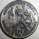 1929 Pittsburgh Press Marble Tournament ' Official ' Medal Complete & Real $0s&h Exonumia photo 3