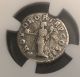 Lucius Versus Prov Deor 163ad Ancient Roman Silver Denarius Ngc 2.  8g Coins: Ancient photo 2