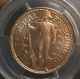Switzerland 1934 Fribourg Festival 5 Francs Ag Coin Pcgs Ms 66 Europe photo 1