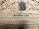 1863 Confederate Csa $500 Bond Loan Certificate W.  Coupons - Beautifully Framed Paper Money: US photo 6