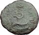 Pergamon In Mysia 100bc Ancient Greek Coin Asclepius & Serpent Omphalos I62103 Coins: Ancient photo 1
