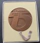 Israel State Medal,  59 Mm Bronze,  75th Anniversary,  Israel Teachers Union,  1978 Middle East photo 3