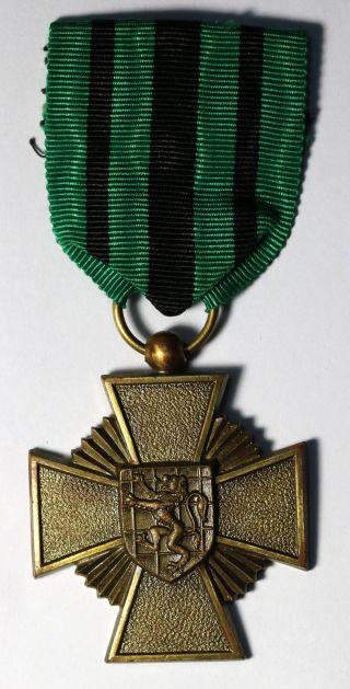 Belgium Escapees Cross 1940 - 1945 Croix Des Évadés Wwii Medal photo