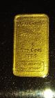 Gold Bar 1 Gram Karatbars 001326 999.  9 Fine Gold In Assay Card Gold photo 1
