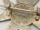 Unique 1776 Malta 2 Tari Silver Coin Emmanuel De Rohan M.  Cross Star Brooch Pin Coins: World photo 5
