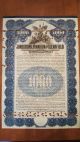 Jamestown,  Franklin & Clearfield Railroad Bond Stock Certificate N.  Y Central Transportation photo 1
