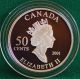 2001 Canada The Sled - Folklore Silver Proof 50 Cent - - Coin Only Coins: Canada photo 1