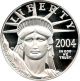 2004 - W Platinum Eagle $100 Pcgs Pr 69 Dcam - Statue Liberty 1 Oz Platinum photo 2