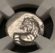 Thracian Chersonesus 3 - 400 Bc Ar Hemidrachm Ngc Ch Vf Edge Cut - Lion Thrace Coins: Ancient photo 1