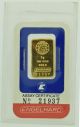 Scarce Vintage Engelhard U.  S.  A.  5 Gram Fine.  9999 Gold Bar In Assay Card 21937 Bars & Rounds photo 1