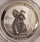 2017 - P Australia 1$ Koala First Strike Flag Label Pcgs Ms70 1oz.  999 Silver Other Australian Coins photo 1