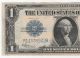 Circulated 1923 Silver Certificate - - Ungraded $1 Large Size Note 256,  Fr.  237 Large Size Notes photo 2