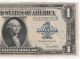 Circulated 1923 Silver Certificate - - Ungraded $1 Large Size Note 256,  Fr.  237 Large Size Notes photo 4
