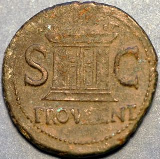 Ancient Roman Imperatore.  Tiberius As/dupondus 31 - 37 Ad photo