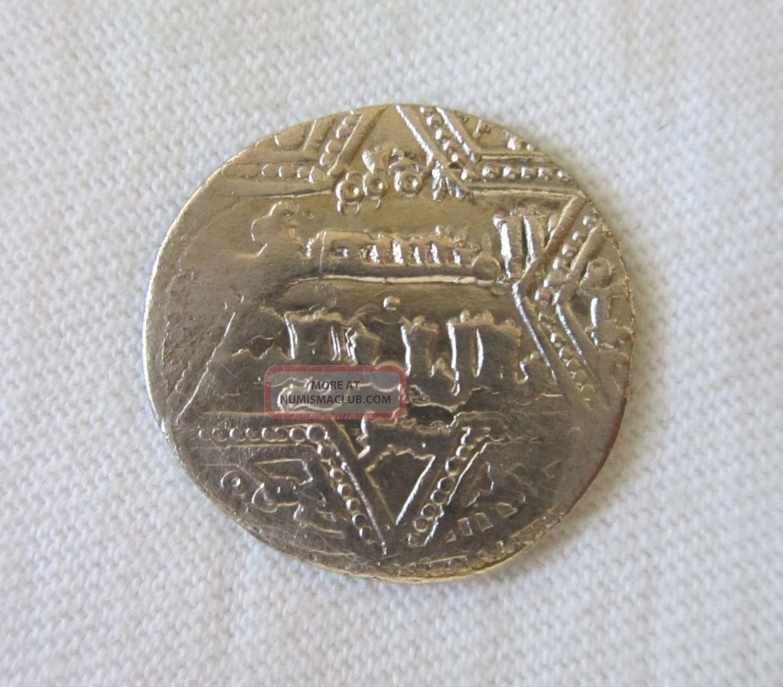 Crusader.  Silver Dirham,  Imitating Ayyubids Of Aleppo,  13th Century Ad. Coins: Medieval photo