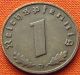 Ww2 German 1938 - D 1 Rp Reichspfennig 3rd Reich Bronze Nazi Coin (rl 1953) Germany photo 1