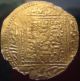 Very Rare Gold Arabian Empire North Africa Merinid Abu Zayd 1374 - 1382 Marrakesh Coins: Medieval photo 1