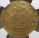 1851 So Chile Gold 10 Pesos Ngc Vf - 25 Coins: World photo 1