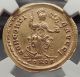 Honorius 397ad Authentic Gold Solidus Ancient Roman Coin Ngc Au I58859 Coins: Ancient photo 1