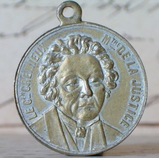 France.  1870 Medal.  Adolphe CrÉmieux.  23 Mm photo