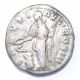 Authentic Marcus Aurelius,  Silver Denarius,  Roman Coin,  Rv.  Salus - A899 Coins: Ancient photo 1