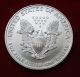 1998 Silver Dollar Coin 1 Troy Oz American Eagle Walking Liberty.  999 Fine Silver photo 1