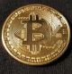 . 999 Fine Gold Bitcoin Collectors Coin - Gold Plated Shipped From Usa Other Coins of the World photo 2